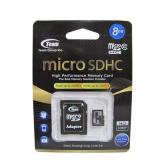 TEAM 8 GB microSDHC Class 10 + SD Adapter -  1